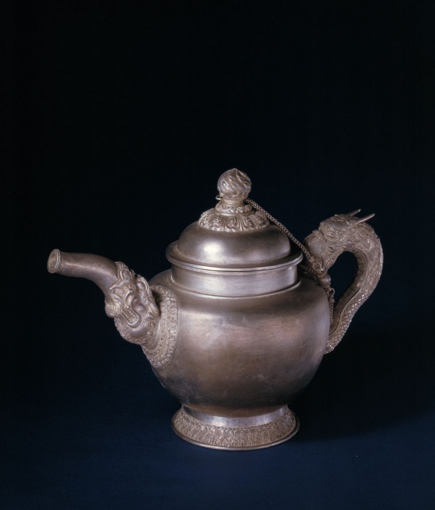 图片[1]-Silver milk teapot-China Archive